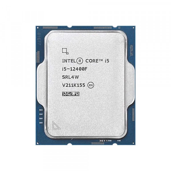 CPU Intel Core I5-12400F Tray NEW (Up To 4.4Ghz, 6 Nhân 12 Luồng, 18MB Cache, 65W) - Socket Intel LGA 1700)