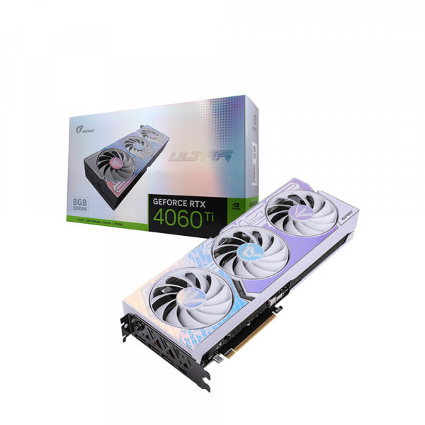 Card Màn Hình Colorful IGame GeForce RTX 4060 Ti Ultra W OC 8GB-V