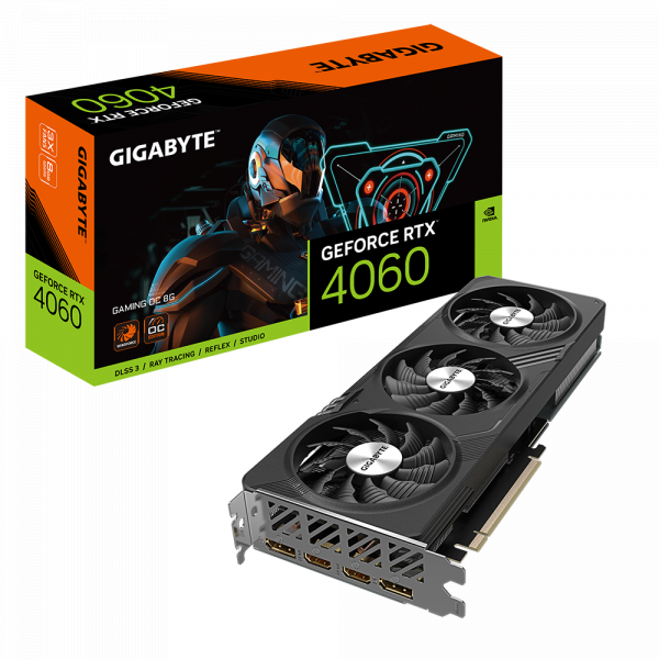 Card màn hình Gigabyte GeForce RTX­­™ 4060 GAMING OC 8G