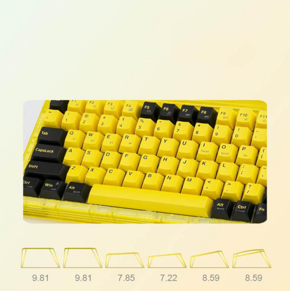 Bàn phím cơ Newmen GM980 Sun Gasket