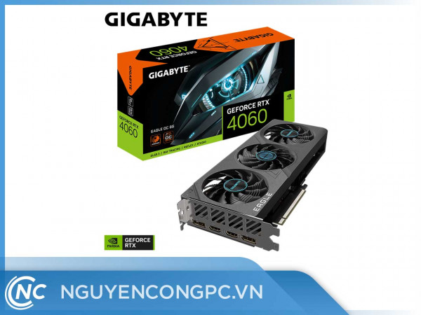 Card màn hình Gigabyte GeForce RTX™ 4060 EAGLE OC 8G