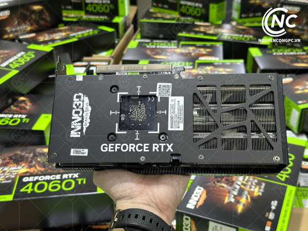 Card màn hình INNO3D GEFORCE RTX 4060 Ti 16GB TWIN X2 BLACK 