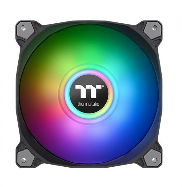 Quạt tản nhiệt Thermaltake Pure Duo 12 ARGB Sync (Gói 2 quạt) - Màu Đen 