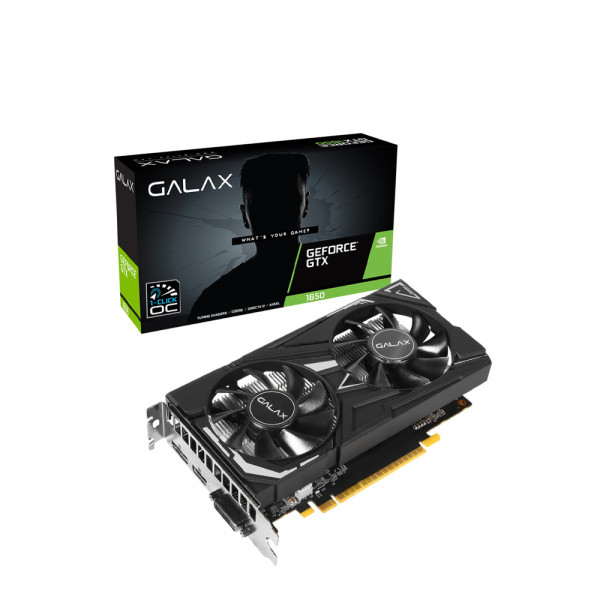 Card Màn Hình Galax GTX 1650 EX (1-Click OC) 4GB GDDR6 Black