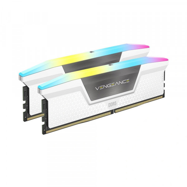 Ram Corsair VENGEANCE RGB 32GB (2x16GB) DDR5 bus 5600MHz White (CMH32GX5M2B5600C36WK)