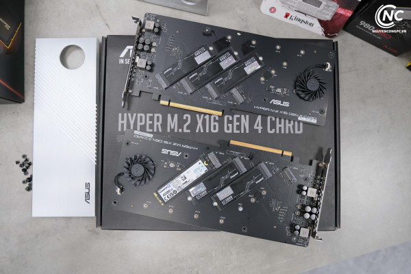 Card mở rộng SSD ASUS Hyper M.2 x16 Gen 4