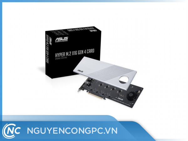 Card mở rộng SSD ASUS Hyper M.2 x16 Gen 4