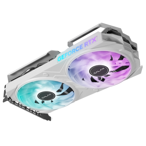 Card màn hình GALAX GeForce RTX™ 4060 EX White 1-Click OC