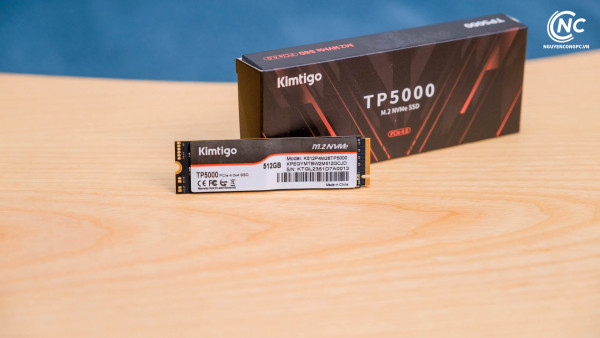 Ổ cứng SSD Kimtigo TP5000 512GB PCIe4 (Đọc 4800MB/s - Ghi 2700MB/s) 