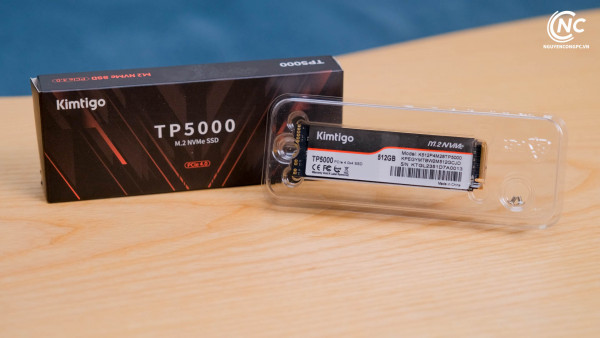 Ổ cứng SSD Kimtigo TP5000 512GB PCIe4 (Đọc 4800MB/s - Ghi 2700MB/s) 