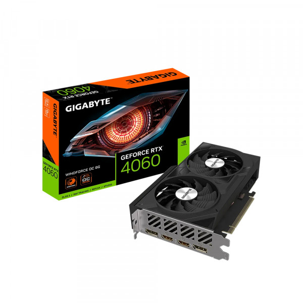 Card Màn Hình Gigabyte GeForce RTX™ 4060 WINDFORCE OC 8GB