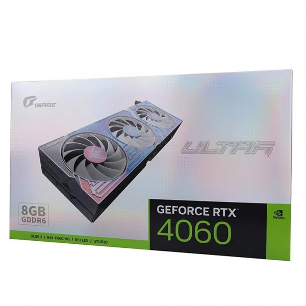 Card Màn Hình Colorful IGame GeForce RTX 4060 Ultra White OC 8GB-V