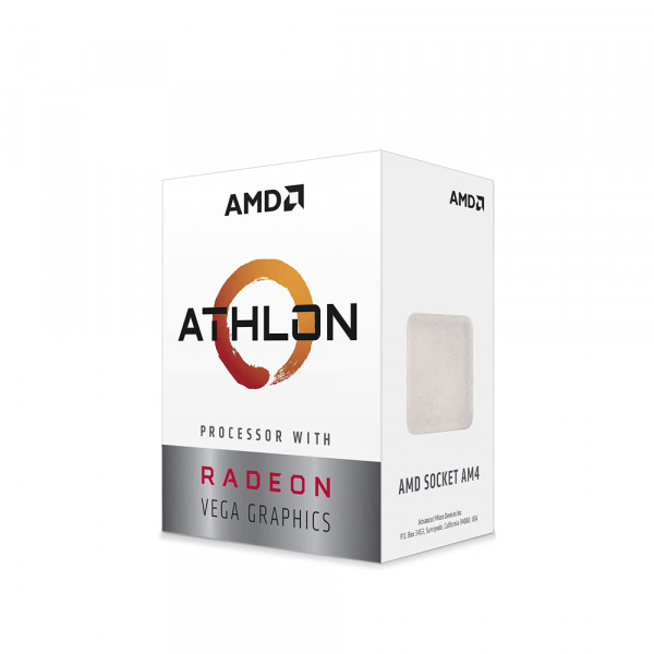 Bộ Vi Xử Lý Amd Athlon 3000G ( 3.5Ghz / 2 Nhân 4 Luồng / 5Mb / Am4)