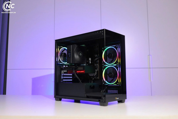 Bộ PC NCPC X NVIDIA | VGA RTX 5060 Ti 8GB, Core i5-14400F, Ram 16G  - POWERED BY COLORFUL [ TẶNG MÀN HÌNH AOC]