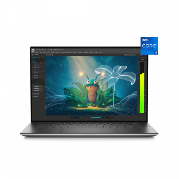 Laptop Dell Mobile Precision 5570 (Core I7-12800H | 16GB | 256GB | RTX A2000 8GB| Ubuntu Linux | Gray)