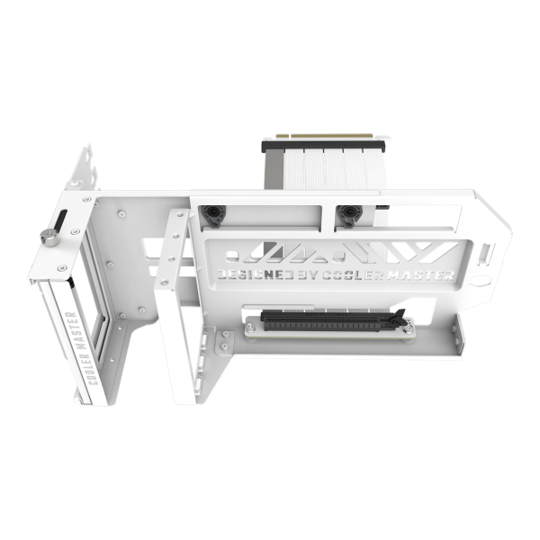Bộ dựng đứng VGA kèm Riser Cooler Master VERTICAL GRAPHICS CARD HOLDER KIT V3 (PCIe 4.0) - Màu trắng
