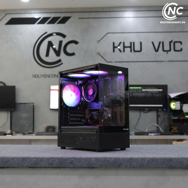 Bộ PC Gaming Ryzen 5 5500GT, RX Vega 7, RAM 16GB, SSD 256GB