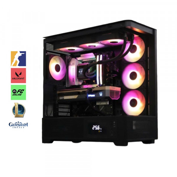 Bộ PC Gaming AMD Ryzen 7 9800X3D, RAM 32GB, RTX 5070 Ti 16GB