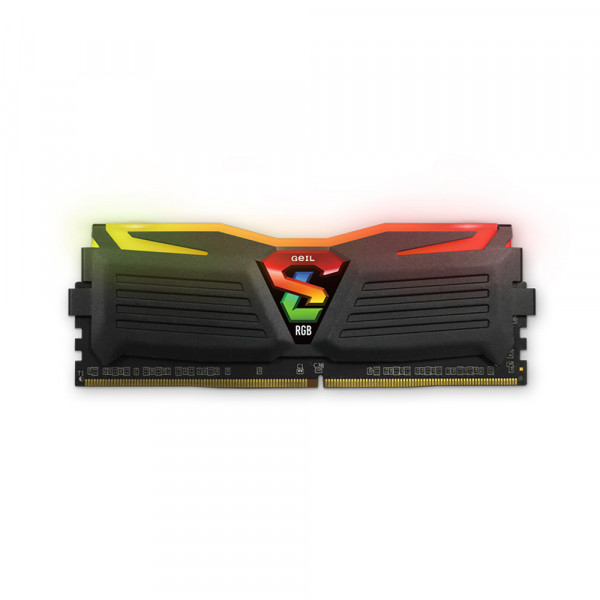 RAM GEIL SUPER LUCE BLACK RGB DDR4 8GB Bus 3200