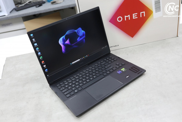 Laptop HP OMEN 16-k0033dx 16.1″QHD 165hz (Core i9-12900H/ 16GB RAM/ 1TB SSD/ RTX 3060 6GB/ Windows 11 Home/ Black) NK BH tại NC 