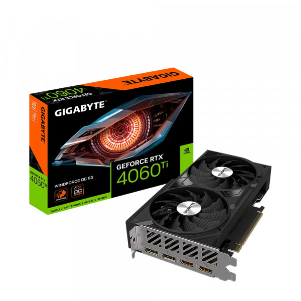 Card Màn Hình Gigabyte GeForce RTX 4060 Ti WINDFORCE OC 8G