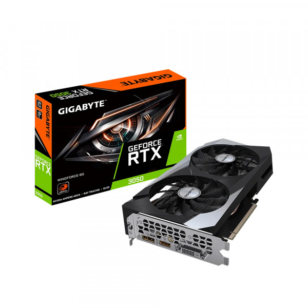 Card Màn Hình Gigabyte GeForce RTX 3050 WINDFORCE 8G