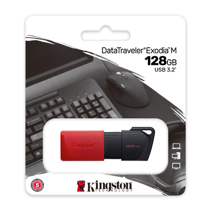 USB KINGSTON Flash Data Traveler Exodia M128GB (USB 3.2 GEN1)