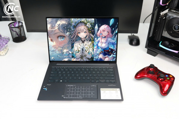 Laptop Asus Zenbook 14 Q410VA (i5-13500H, 8GB, SSD 512GB, Màn 14.5' 2.8K, 120Hz OLED, cảm ứng ) NK BH tại NC