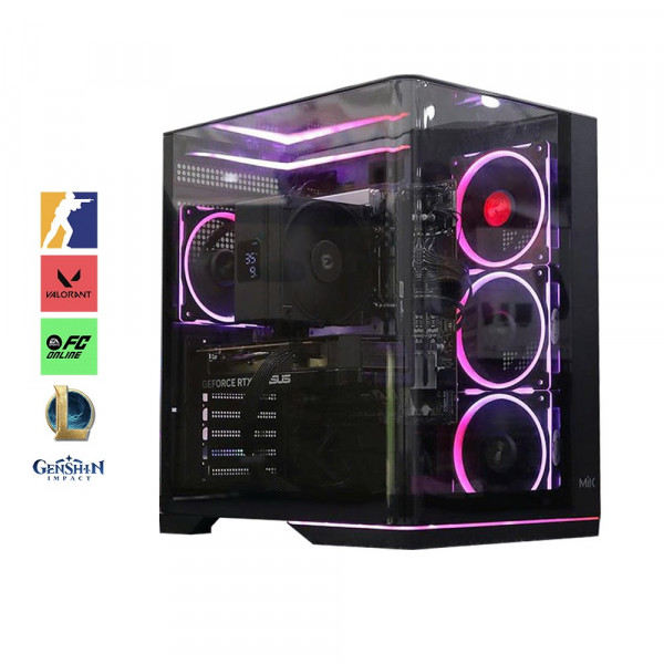 Bộ PC Gaming Intel Core i5-14400F, RAM 16GB, SSD 512GB, VGA RTX 5060 Ti 8GB