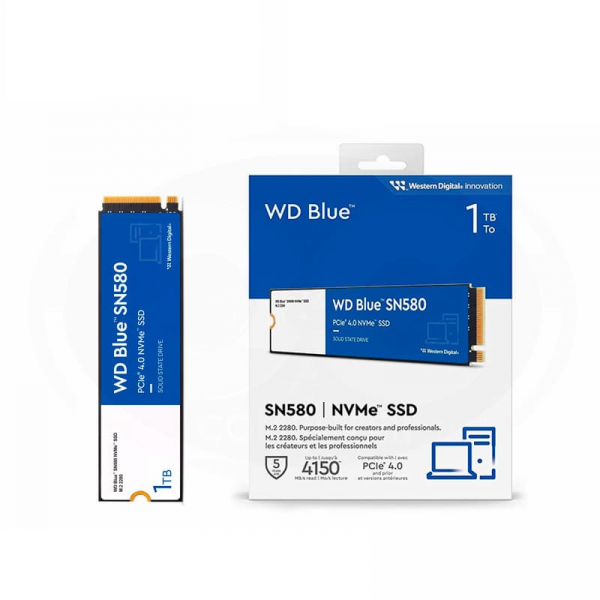 Ổ Cứng SSD WD Blue SN580 1TB NVMe ( WDS100T3B0E)