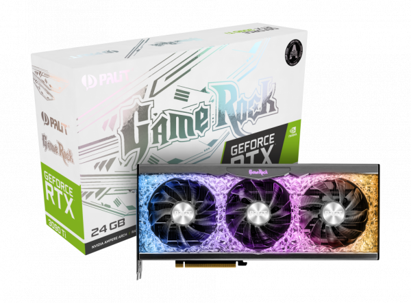 Card màn hình Palit GeForce RTX 3090 Ti GameRock 24G 