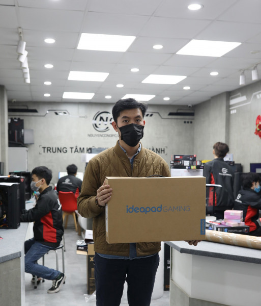 Laptop Lenovo Ideapad Gaming 3 (Ryzen 5-7535HS, Ram 8GB, 512GB SSD, RTX 2050 4GB, 15.6inch FHD 120Hz)