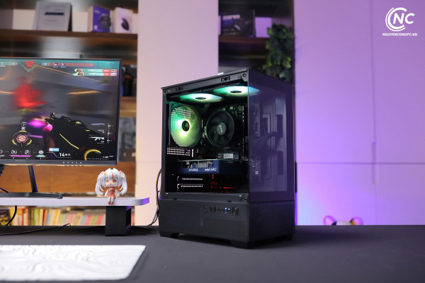 Bộ PC Gaming Ryzen 5 5500, Ram 16GB, SSD 256GB, VGA A380 6GB [TẶNG MÀN HÌNH]