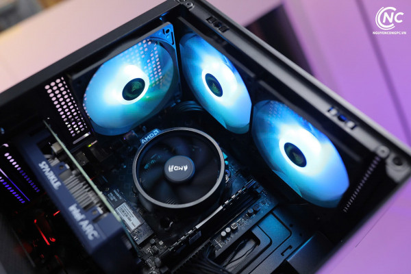 Bộ PC Gaming Ryzen 5 5500, Ram 16GB, SSD 256GB, VGA A380 6GB [TẶNG MÀN HÌNH]