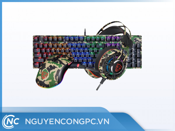 COMBO MOTOSPEED GS700 RGB - PHÍM - CHUỘT (KHÔNG GỒM TAI NGHE)