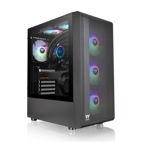 Vỏ Case Thermaltake S200 TG ARGB Mid Tower Chassis (CA-1X2-00M1WN-00)