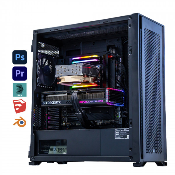 PC Render VIP 03 (5955WX/ WRX80E/ 128GB RAM/ 3TB SSD/ RTX 5090 32G/ 2050W)