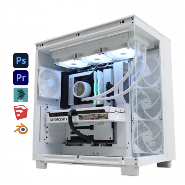 PC Render VIP 04 (I9 14900K/ 32GB RAM/ RTX 4060 Ti)