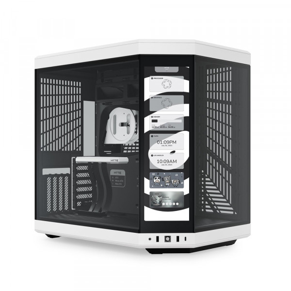 Vỏ Case HYTE Y70 Cảm Ứng (White/Black)