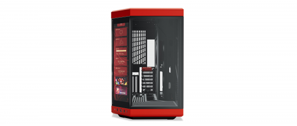 Vỏ Case HYTE Y70 Cảm Ứng (Black/Red)