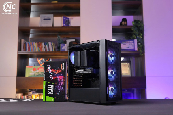 Bộ PC Đồ Họa Intel Core i5-14600KF, Ram 16GB, RTX 3050 6GB [TẶNG MÀN HÌNH]