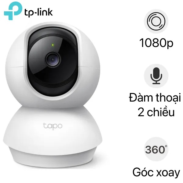 CAMERA IP WIFI TP-LINK TAPO C200 1080P 2MP 360