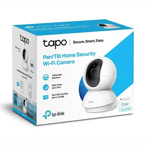 CAMERA IP WIFI TP-LINK TAPO C200 1080P 2MP 360