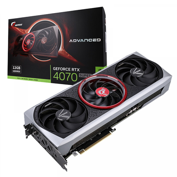 Card Màn Hình Colorful IGame GeForce RTX 4070 SUPER Advanced OC 12GB-V