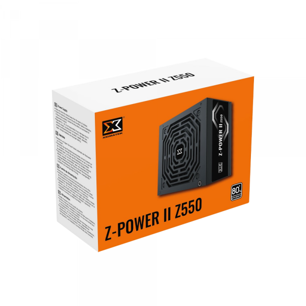 Nguồn Xigmatek Z-Power II Z550 EN40986 (Màu Đen/400W/230V)