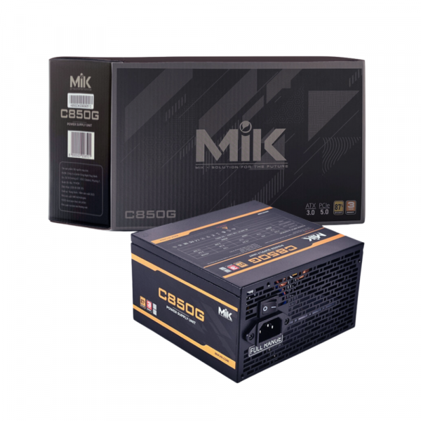 Nguồn Máy Tính MIK C850G 850W (80+ Efficiency)