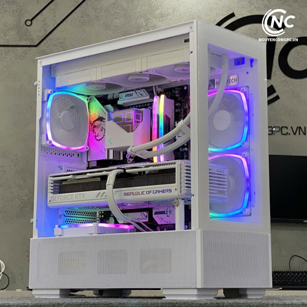 Card Màn Hình ASUS ROG Strix RTX 4080 SUPER 16GB GDDR6X White OC Edition