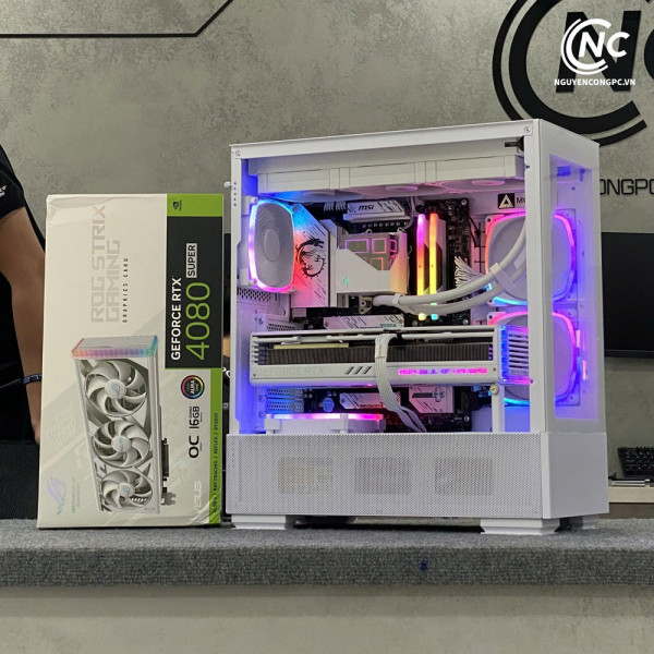 Card Màn Hình ASUS ROG Strix RTX 4080 SUPER 16GB GDDR6X White OC Edition