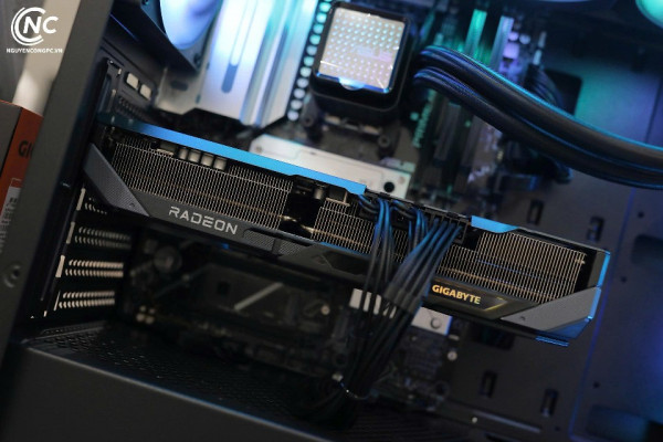 Bộ PC Gaming Ryzen 7 7800X3D, Ram 32GB, SSD 256GB, RX 9070 XT 16GB