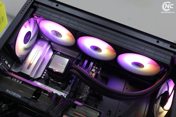 Bộ PC Gaming Ryzen 7 7800X3D, Ram 32GB, SSD 256GB, RX 9070 XT 16GB